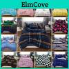 Elegant Floral Print Bedding Duvet Cover Comforter Quilt Cover Twin Pillowcase Set