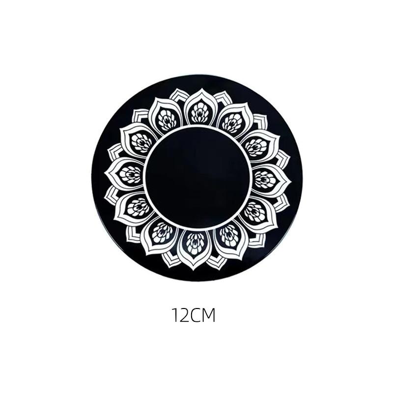 Uniwersalna Mata Antypoślizgowa do Samochodu Okrągła Wysoka Odporność na Przywieranie Podkładka do Przechowywania na Deskę Rozdzielczą Uchwyt na Telefon Komórkowy do Samochodu