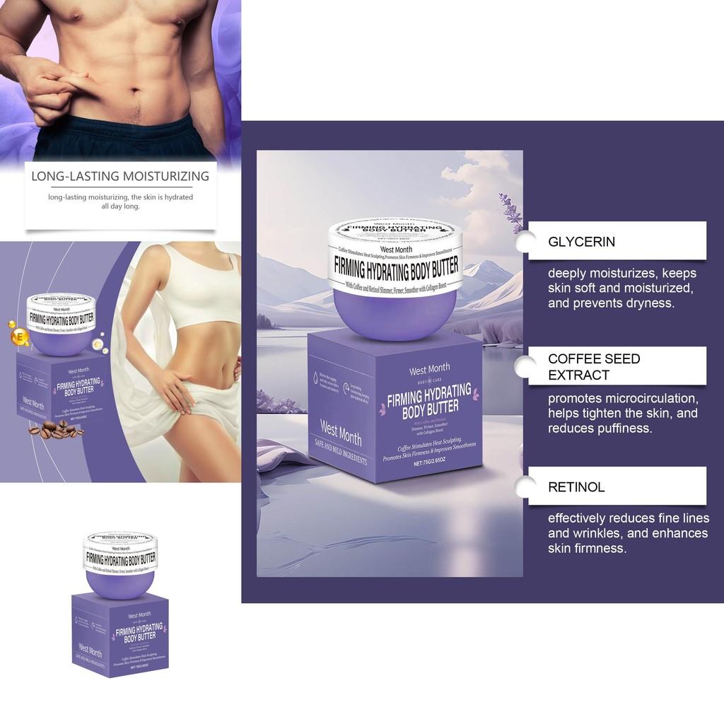 Hydrating West Month Body Sculpting Massage Cream For Nourishing Skin Care