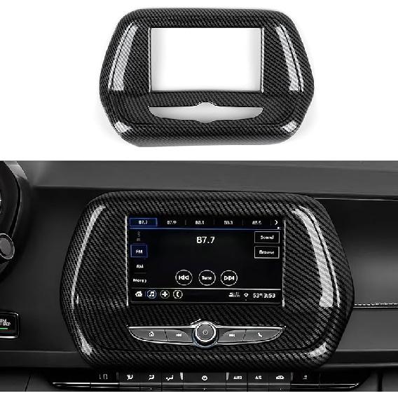 Car Sticker ABS Carbon Fiber Decal Interior Cover Trim for Chevrolet Camaro 2016 2017 2018      2024 Accessories