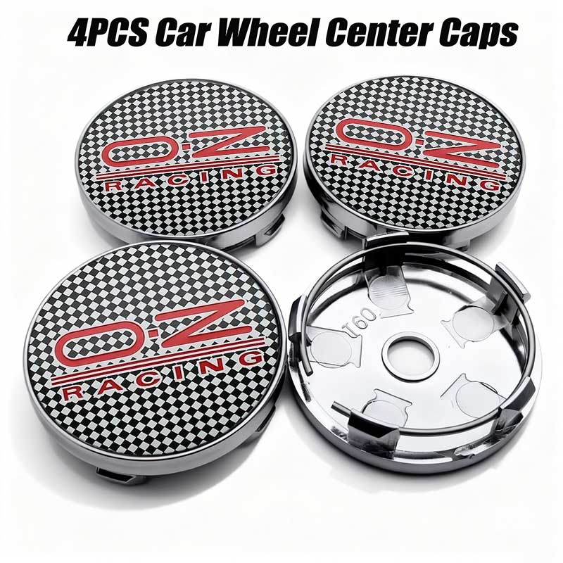 4PCS 56mm 60mm Car Wheel Center Caps Sticker Universal Fit Wheel Hub Covers for Sedan SUV Truck Auto Decoration Parts
