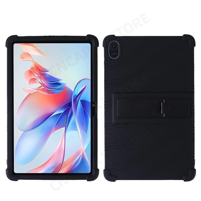 4 Thicken Cornors Soft Silicon Cover with Kickstand For Blackview Tab 11 WiFi Case 10.36" Tablet Funda For Blackview Tab11 Wi-Fi
