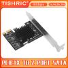 PCIE Sata 1X To 2/6/10/16 Ports SATA3.0 PCI-E Expansion Card Adapter PCI Express Multiplier PCIE3.0 Sata Controller Add On Cards