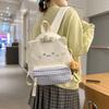Schoolbag Korean Version Versatile Soft Cute Girl Small Backpack Female Ins Japanese Cute Cartoon Kitten Travel Bag Student Backpack