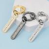 Yousheng Key Ring Double-sided Rhinestone Compressible Spring Exquisite Portable Multipurpose Decorate Zinc Alloy Spring Keyring Key Chain Buckle Car