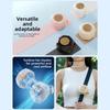 3 Speeds Hanging Waist Fan Mute Mini Electric Fans Durable Portable Cooling Clip Fan  Hiking