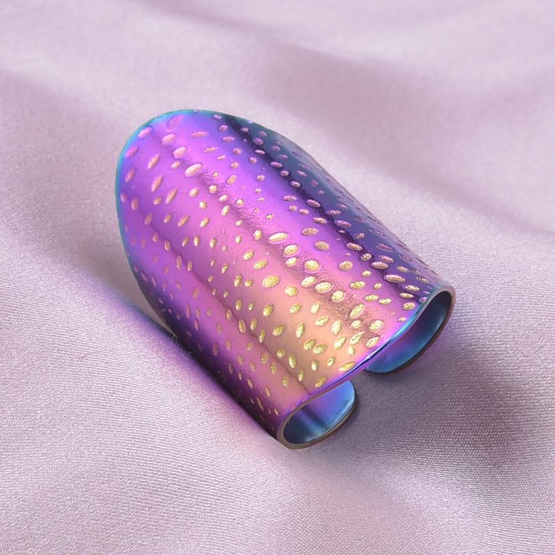 Chunky Unevenness Wide Ring Open Stainless Steel Rings For Women Men Accessories Indian Jewelry Vintage Finger Bague Femme Gift