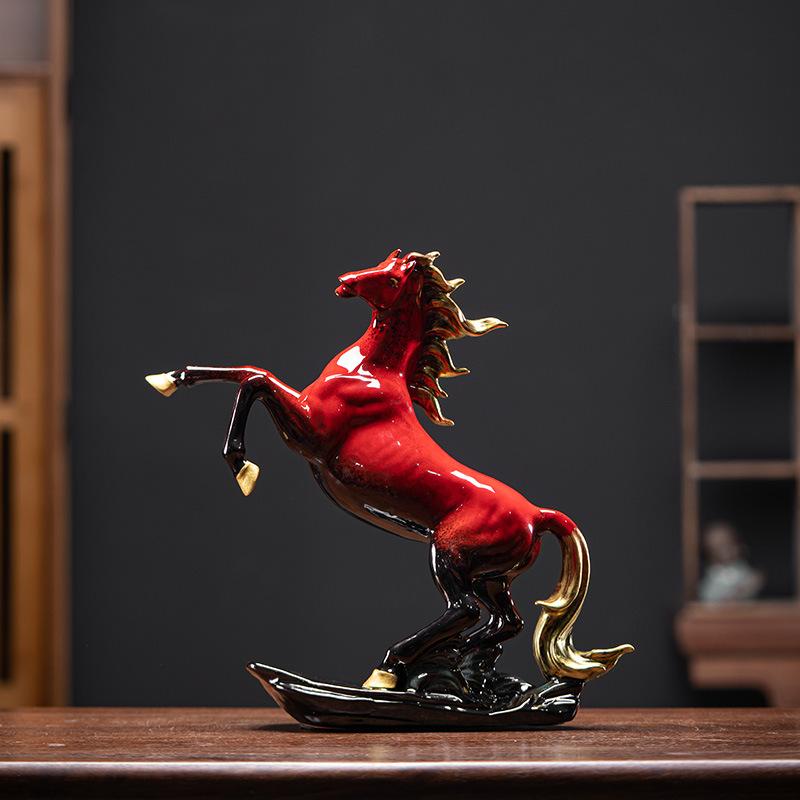 Ceramic items for success and wealth attraction, living room, office, home decoration, handicrafts, housewarming gifts and ornam