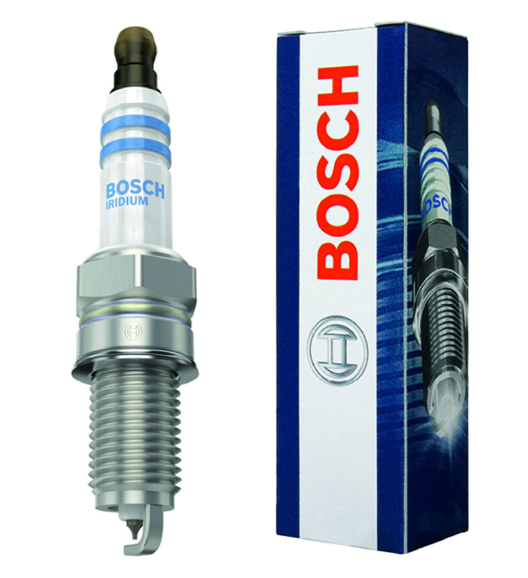 

Bosch YR6KI332S Iridium Spark Plug, Up to 4X Longer Life (Pack of 1)