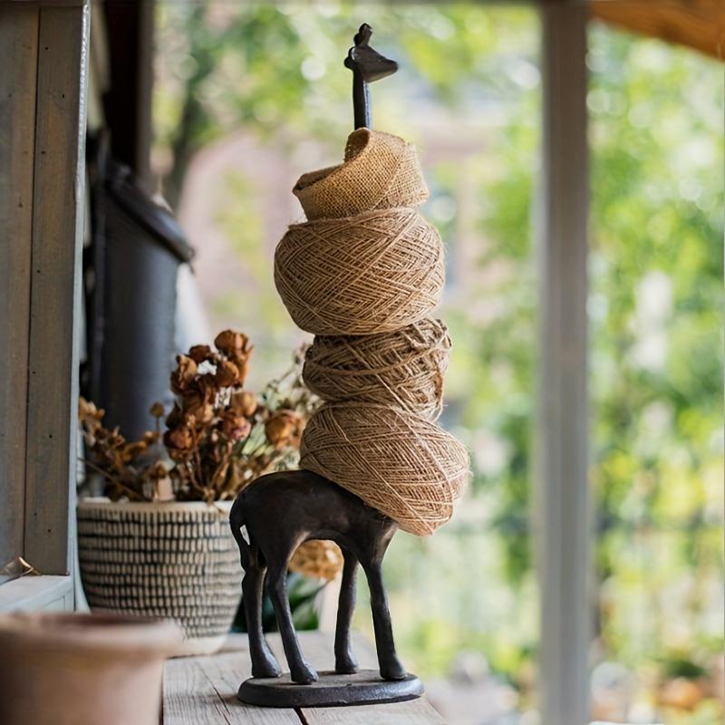 Creative Giraffe Iron Craft Home Decor for Living Room Bedroom Balcony Garden European American Style