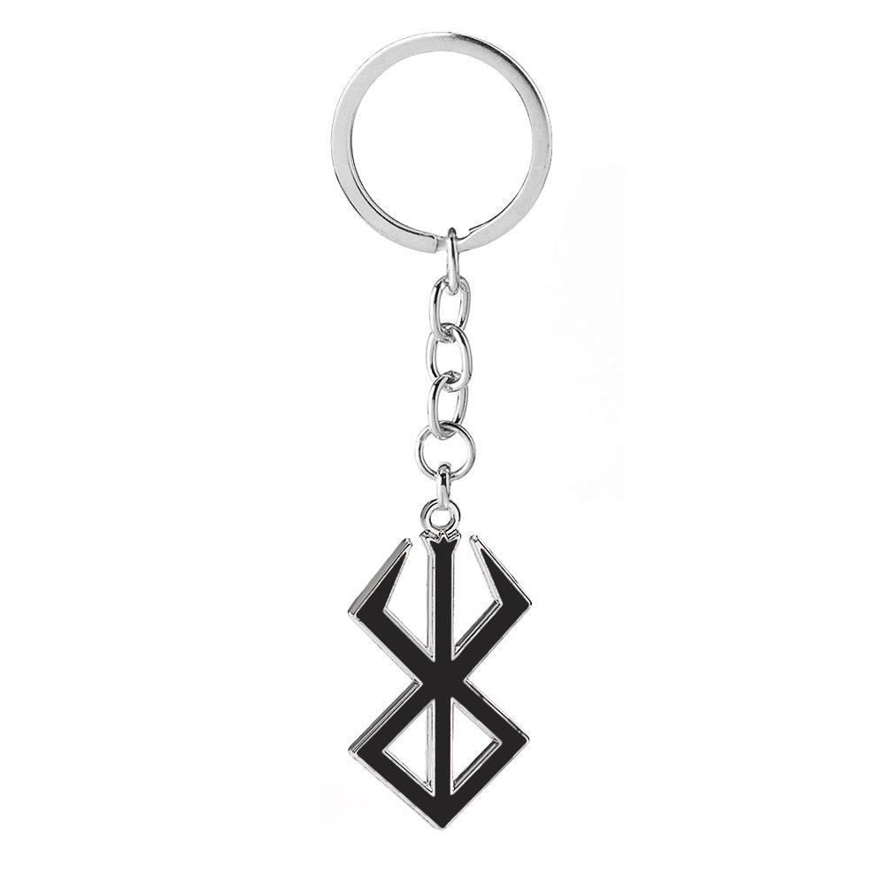 Berserk Anime King's Egg Necklace & Warrior Behelit Keychain Pendant