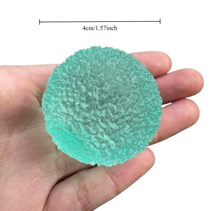 Squishy Ice Ball Maltose Fidget Toy Soft Multicolor Texture Pinch Pop Fidget Toys Slow Rebound Push Stress Relief Sensory Toy