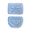 Reusable Silicone Craft Mold Featuring Heart Bowknot Shape for Effortless Production Jewelry Keychains and Ornaments
