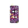 Nightmare Before Christmas PU Leather Long Wallet for Women Zip Clutch Purse Makeup Bag Jack Skellington Print Black 3pcs