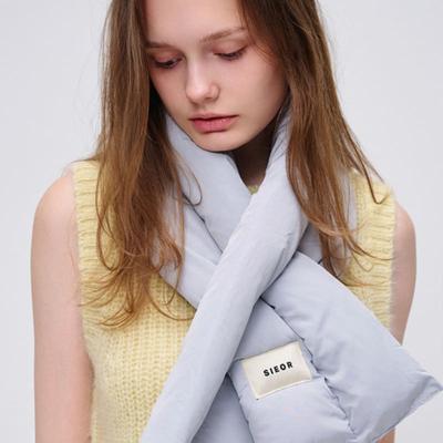 SIEOR CUDDLY Muffler_lightgrey