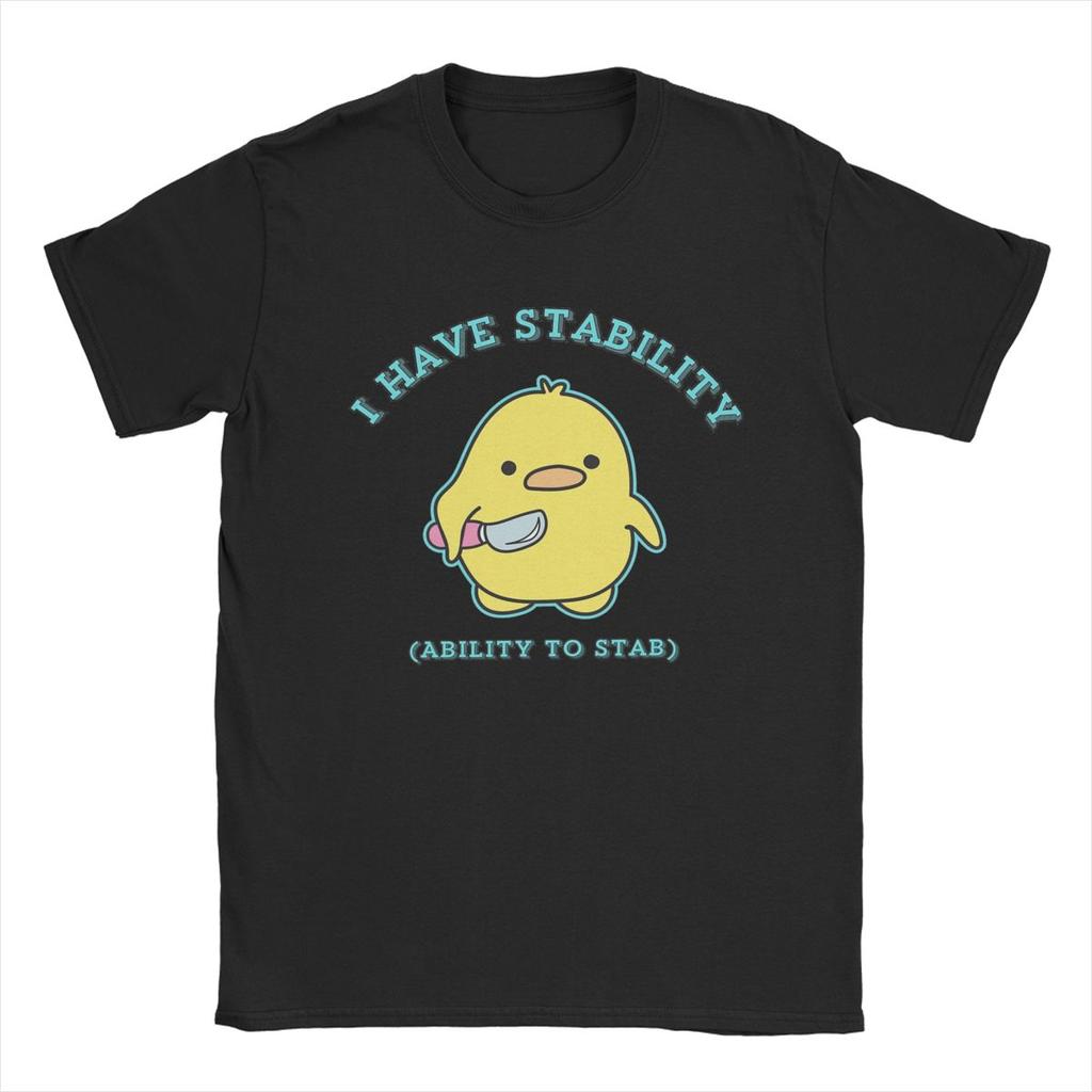 Ich habe Stabilität Fähigkeit T-Shirts für Männer Neuheit Baumwoll-T-Shirt Rundhals Kurzarm T-Shirt Party-Tops zu stechen