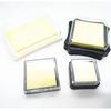 DIY Blank Ink Pad for Stamps with Sponge Core & Rubber Surface