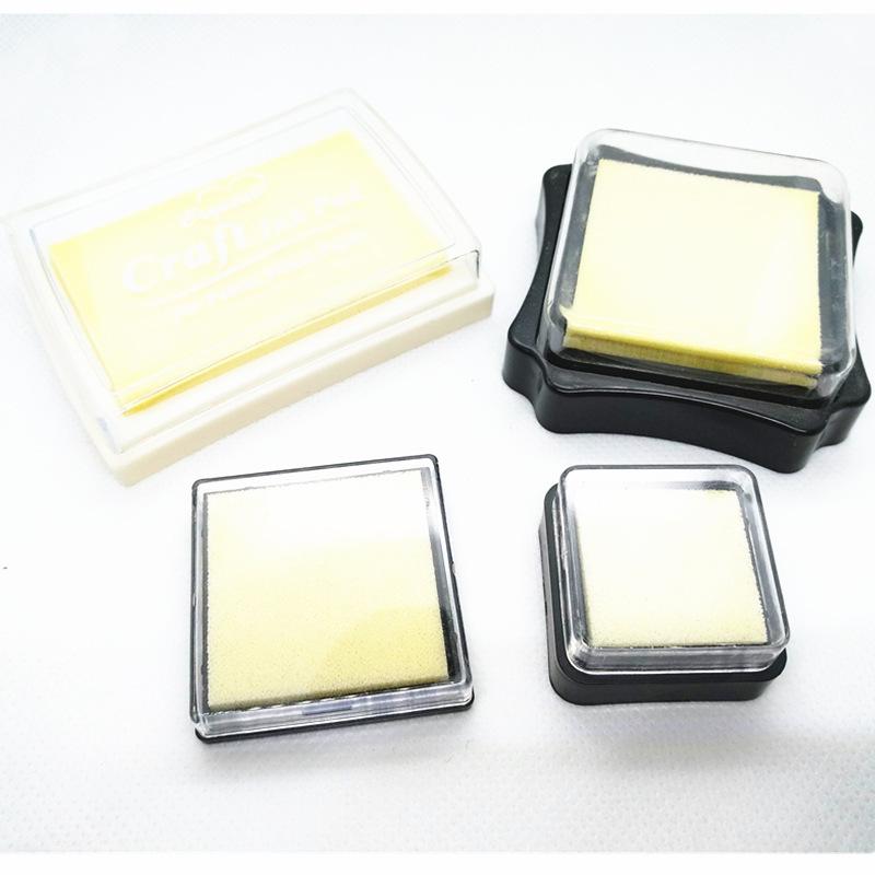 DIY Blank Ink Pad for Stamps with Sponge Core & Rubber Surface