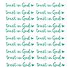 20PCS Driving with Devotion Inspirational Decals Trust in God Mirror Stickers Trust in God Rearviews Decals for Car