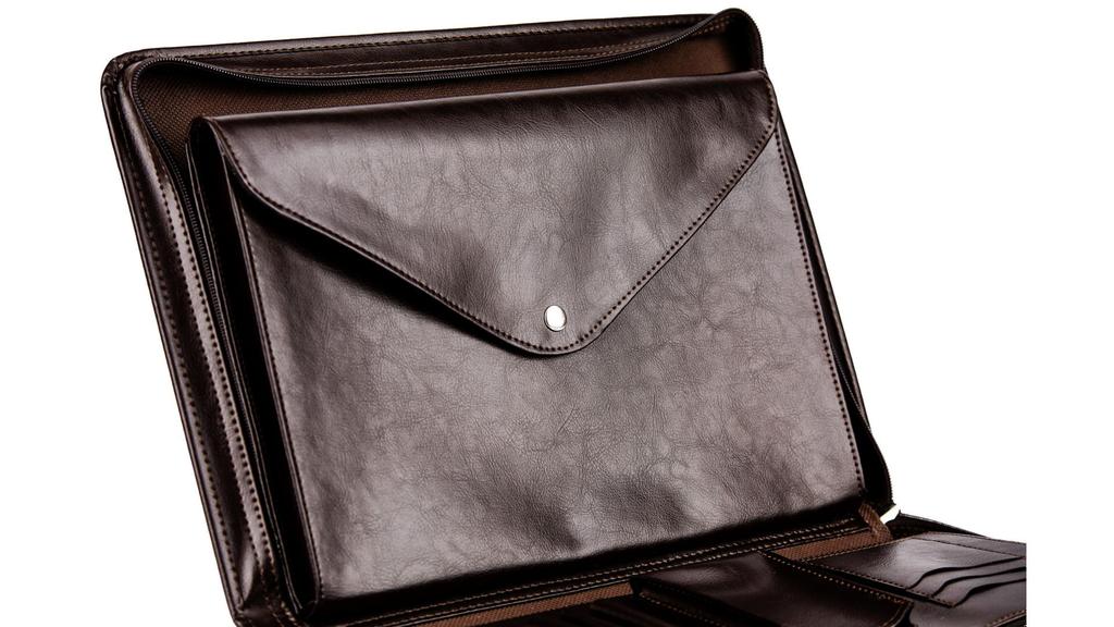 Elegancka aktówka męska a4 - pojemny organizer i torba wizytowa z ekoskóry