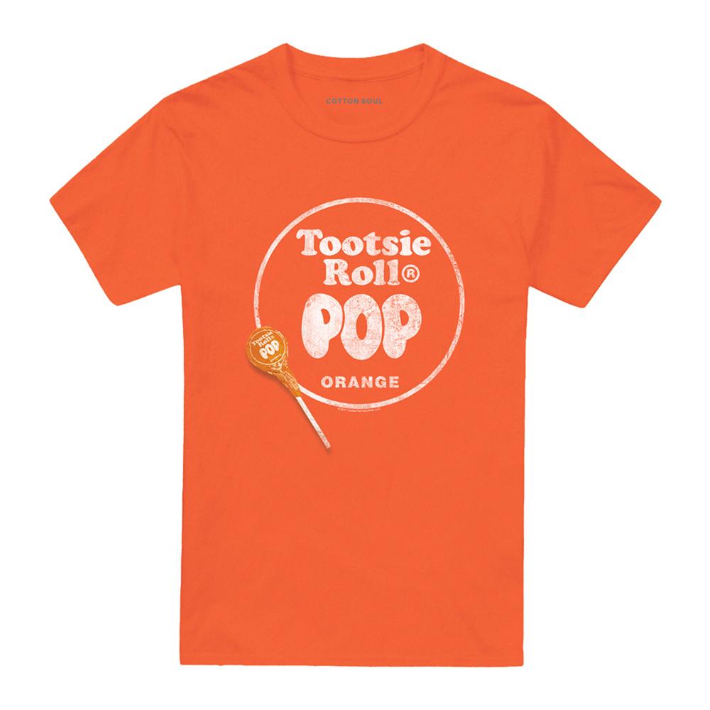 Tootsie Roll Unisex Adult Pop Logo T-Shirt