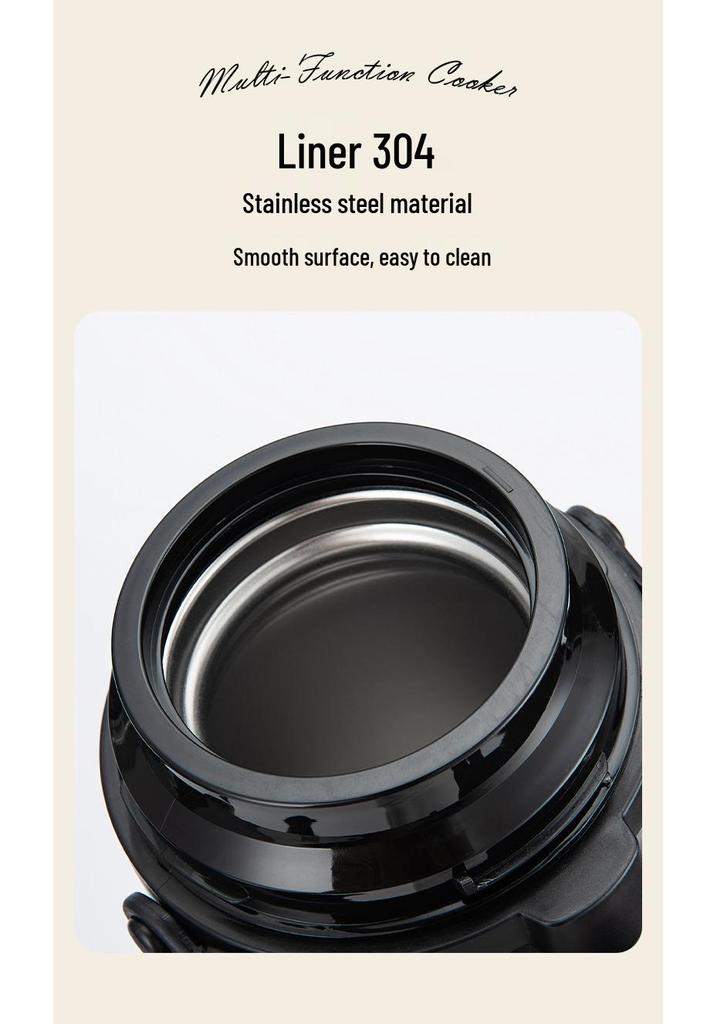 1500ML Stainless Steel Thermos Flask - Large Capacity, Portable for Car & Home Use