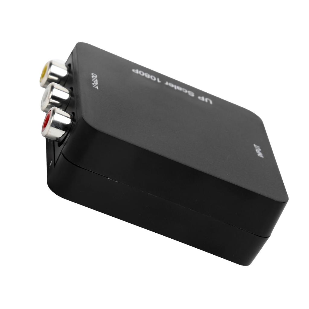 HD-Multimedia-Schnittstelle zu AV-Konverter HD-Video-Audio-Adapter mit Mini-USB-Stromkabel