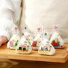 50Pcs Lovely Cartoon Japenese Triangle Rice Ball Packaging Bag Nori Onigiri Sushi Bag Sushi Making Mold Bento Accessories