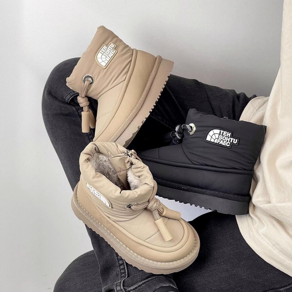 Children's, Snow Boots, Anti Slip Shoes, Waterproof Cotton Boots, Suede Shoes, Thickened, Warm Shoes