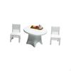 3 Pieces 1/64 Desk Chair Set Beach Scenery DIY Projects Fairy Garden S Scale Collections Micro