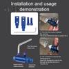 Damaged Screw Extractor Set for Bolt Removal And Broken Pipe Repair Easy Out Tool Kit for Stripped Screws Wire Breaking Remover