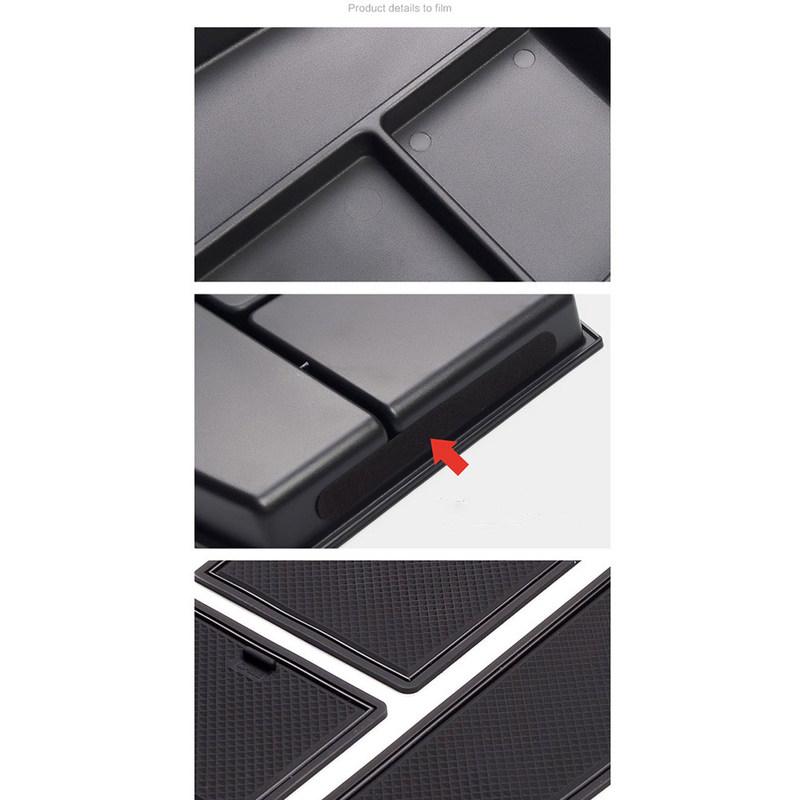 for Nissan X-Trail Rogue T33    Car Armrest Storage Box Center Console Flocking Organizer Containers Holder Accessories