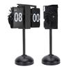 Digital Flip Desk Clock Stainless Steel 12 Hours Battery Powered Quiet Mechanical Auto Flip Clock for Living Room Office