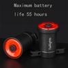 Tail Light Smart Normal Version with 3.7V 400mAh Rechargeable Battery Type C Charging Input Bike Lights for Adult Bikes