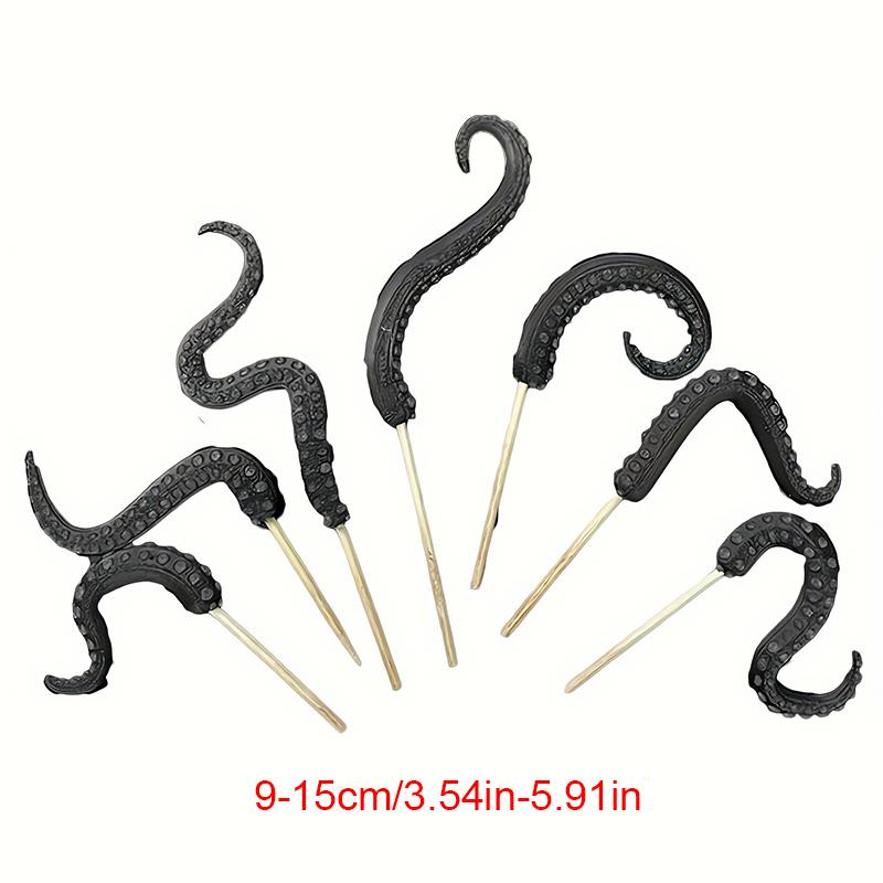 7pcs Octopus Legs in Planters House Octopus Tentacle Funny Plant Accessories Decorations House Plant Decorations 3 Colors
