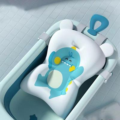 Dinozor Bebek Banyo Yatar Destek Matı - Yenidoğan Banyo Koltuğu & Yüzdürücü