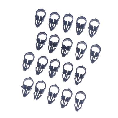 20Pcs Soccer Net Clips Heavy Duty Football Goal Clips Replacement Sports Hardware For Backyard Players Course Travel Repair