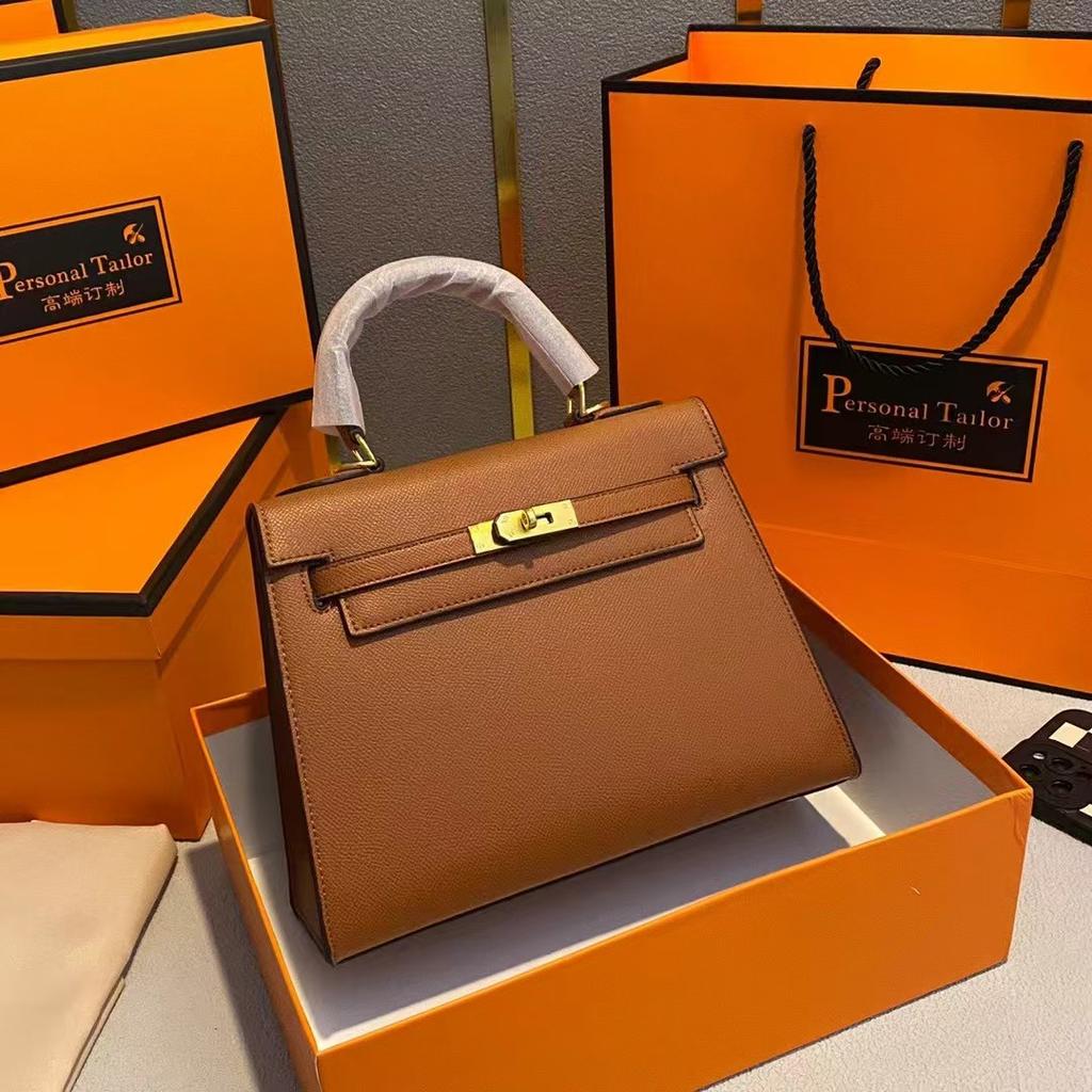New Leather Bag Mini Handbag Fashion Lock Women's Bag