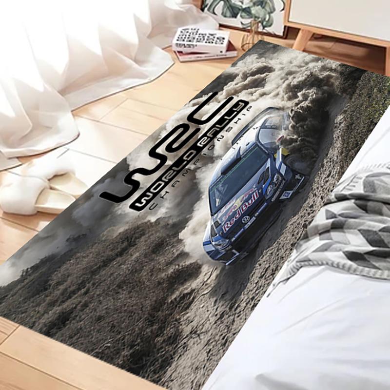 

World Rally Championship WRC Pattern Carpet Living Room Bedroom Kitchen Bathroom Anti-Skid Area Rug Kids Bedroom Mat Home Decor 40cmx60cm