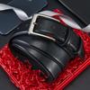 Belt, Men's Pin Buckle Genuine Leather Fashion Belt, Men's Cowhide Casual Youth Versatile Jeans Belt