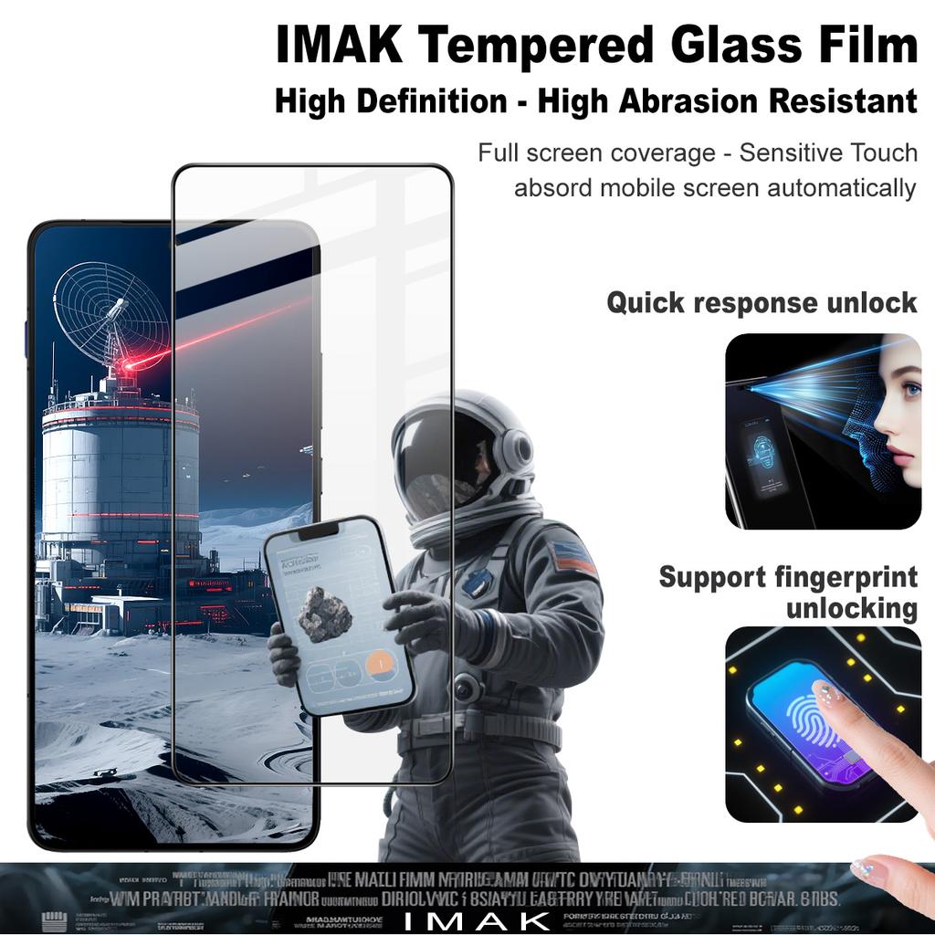 For Moto Edge 70 5G Glass IMAK Full Coverage Tempered Glass Film Pro+ Series