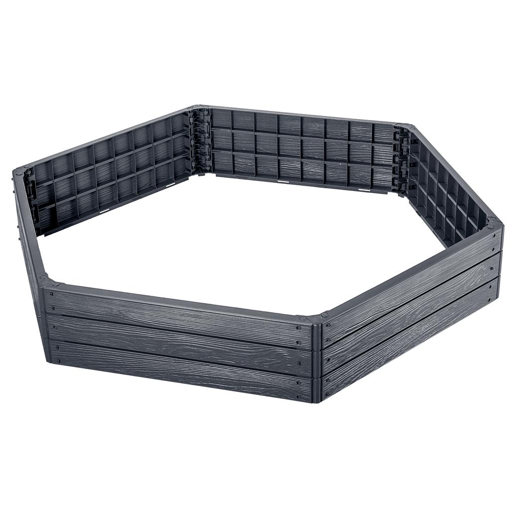 KADAX Warzywniak Podwyższona Grządka Skrzynia Ogrodowa Rabata 150x75cm