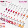 ROSYMENG 126/9 Colors Acrylic Paint Marker Pens Soft Brush Professional Drawing Pens PK LANGUO School Stationery Art Supplies