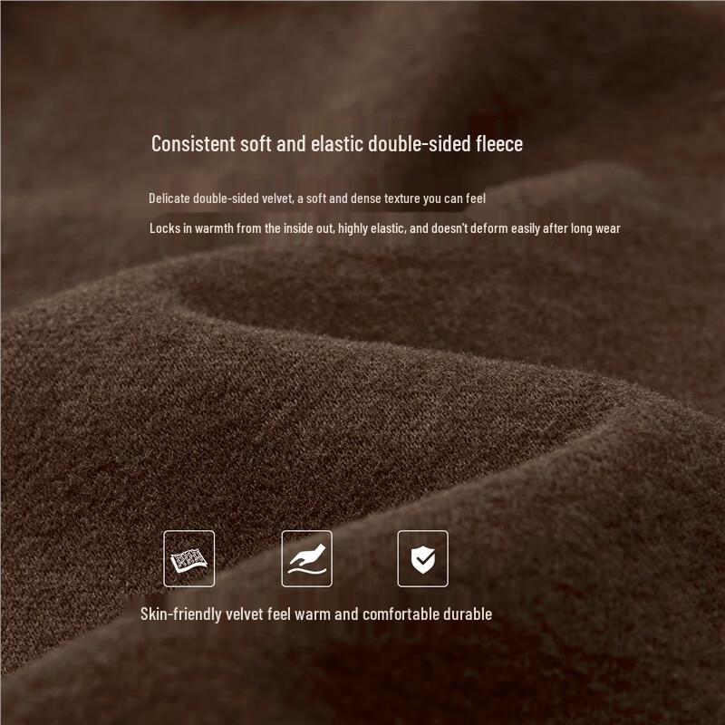 Giordano Women's Solid Color Mock Neck Thermal T-Shirt