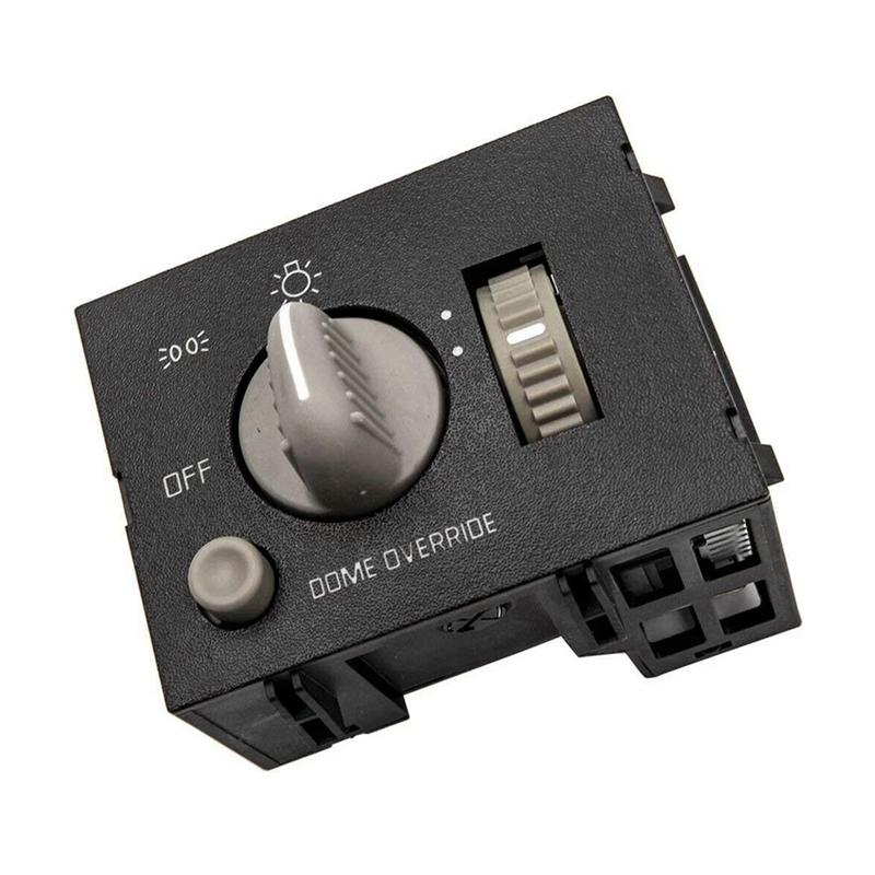 Headlight Control Switch Headlight Dashboard Dimmer Switch 93443101 15013005 For 11-Pin SILVERADO GMC SIERRA