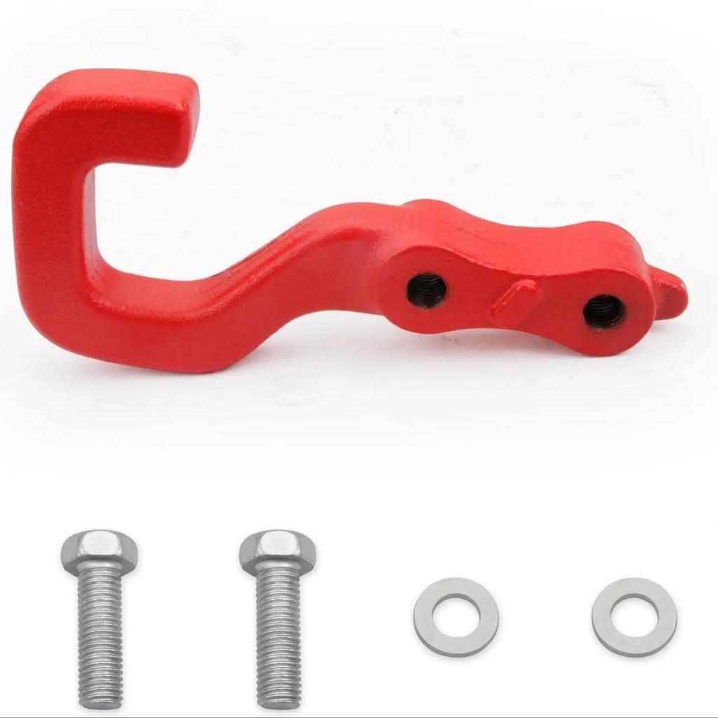 Red Rear Tow Hook Right Side or Left Side for Jeep Gladiator JT 3.0L 3.6L 2020-2024 Replace 68334733AA 68334733AB 70304021TA