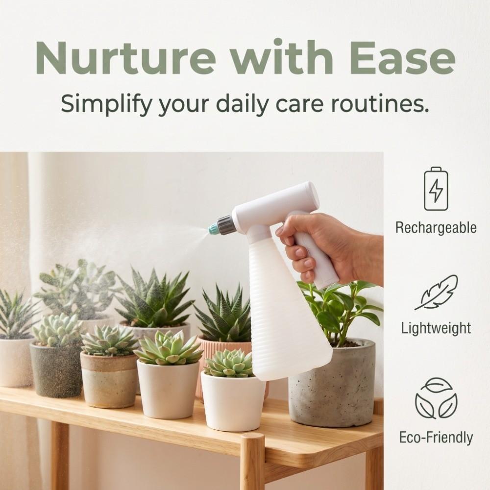 Rechargeable Automatic Spray Bottle Portable Irrigation Sprayer Electric Sprayer Bonsai Home