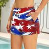Women's Printed Split Swimsuit Sport Swimsuit Two-Piece Set