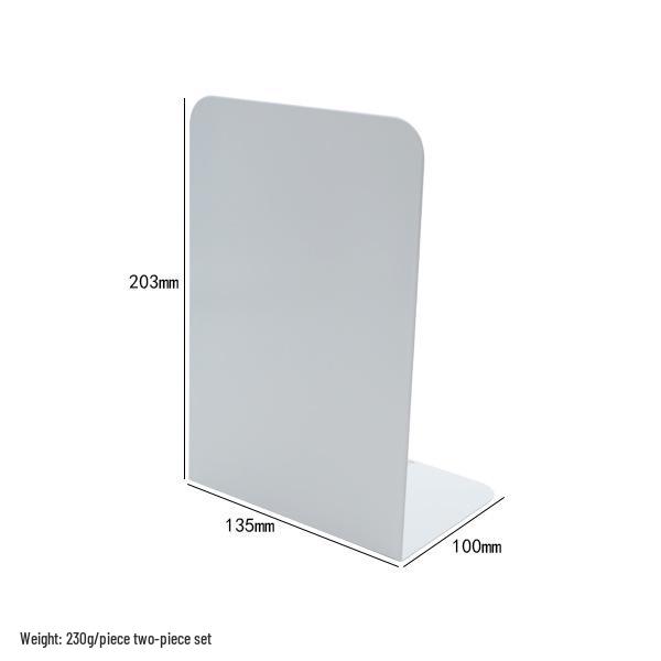 Creative Wrought Iron Metal Book Storage Rack and Personalized Hollowed-Out Bookends