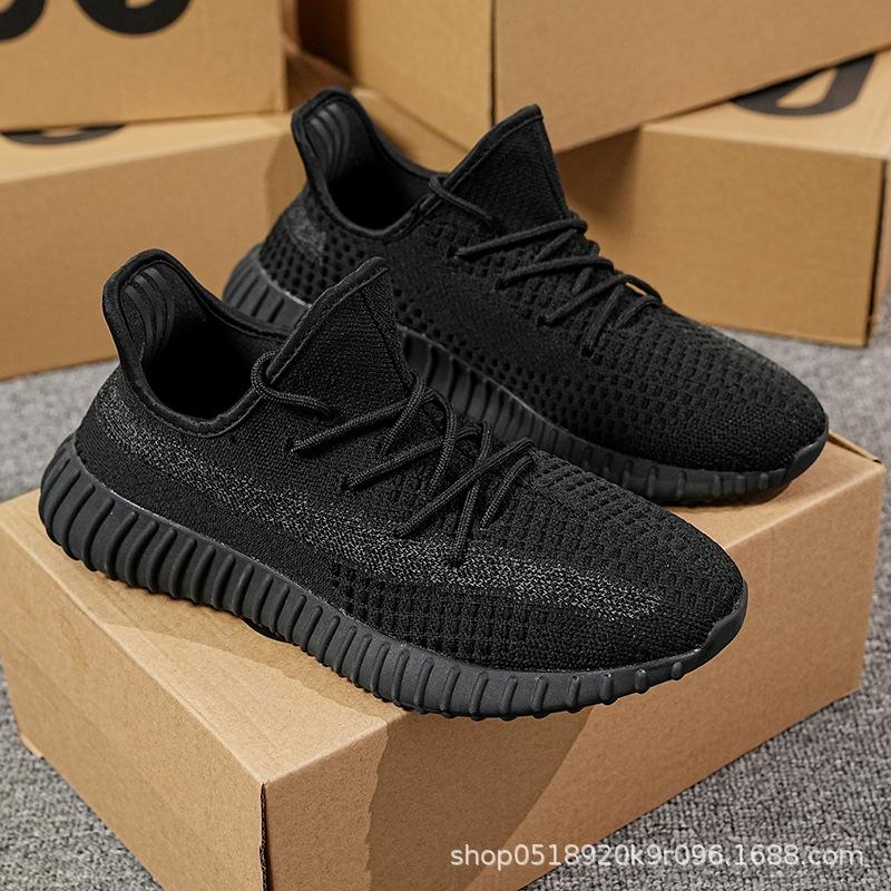 Summer Baiyi coconut shoes men's all-black gypsy real explosion running shoes casual men's shoes sports shoes